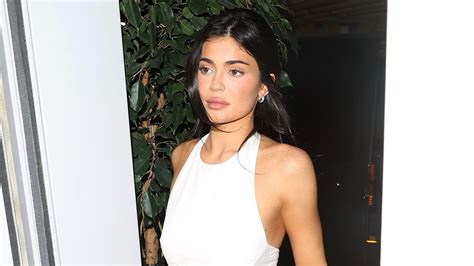 kylie jenner nude dress|Kylie Jenner Puts an Edgy Spin on the Naked Dress